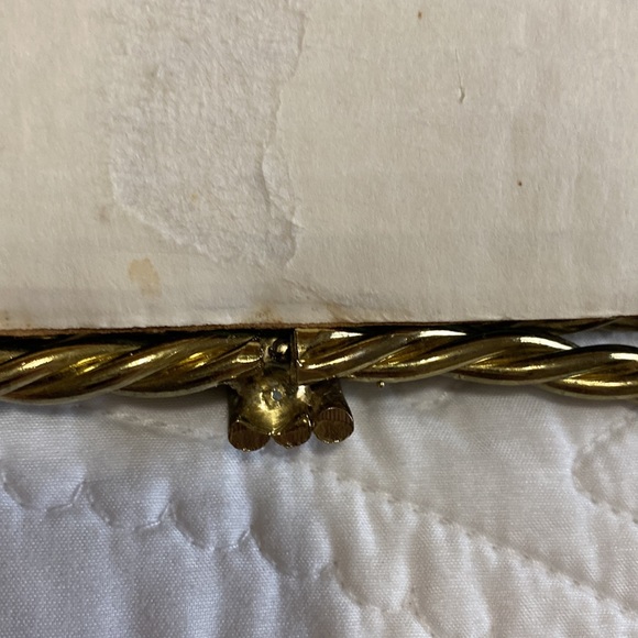 Vintage Brass Twisted Rope Dresser Mirror Tray - Picture 11 of 11